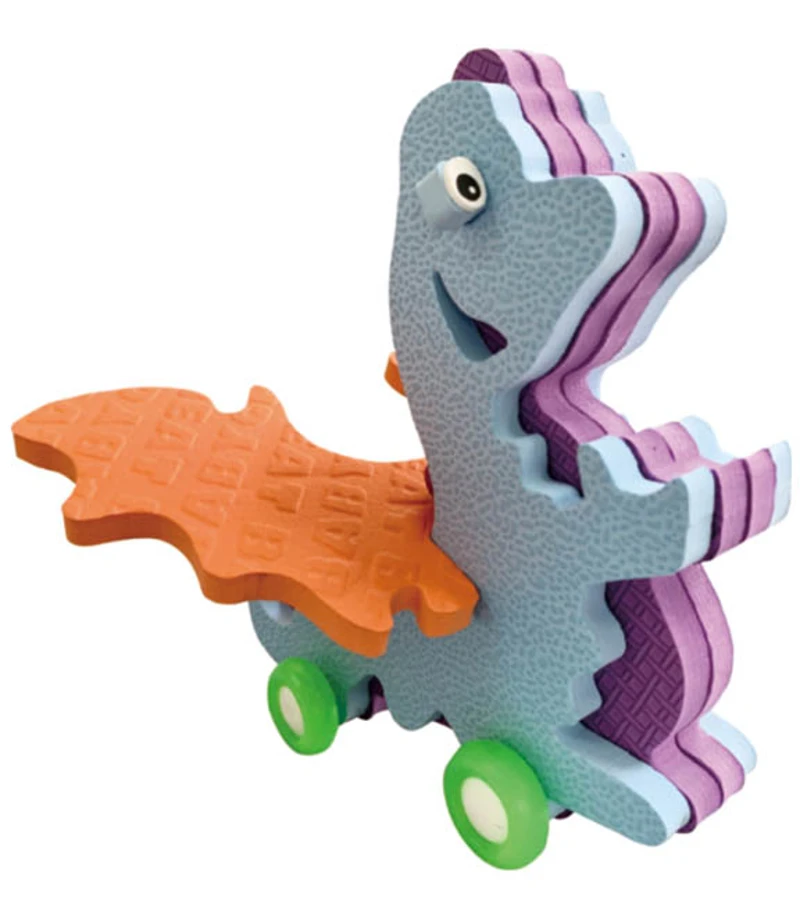 DIY EVA Rolling Dinosaurs Set